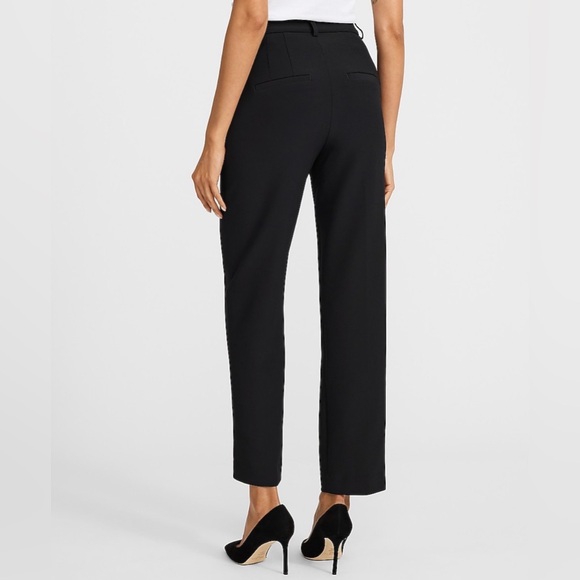 Express Editor Super High Waist Straight Ankle Pant - Picture 3 of 8